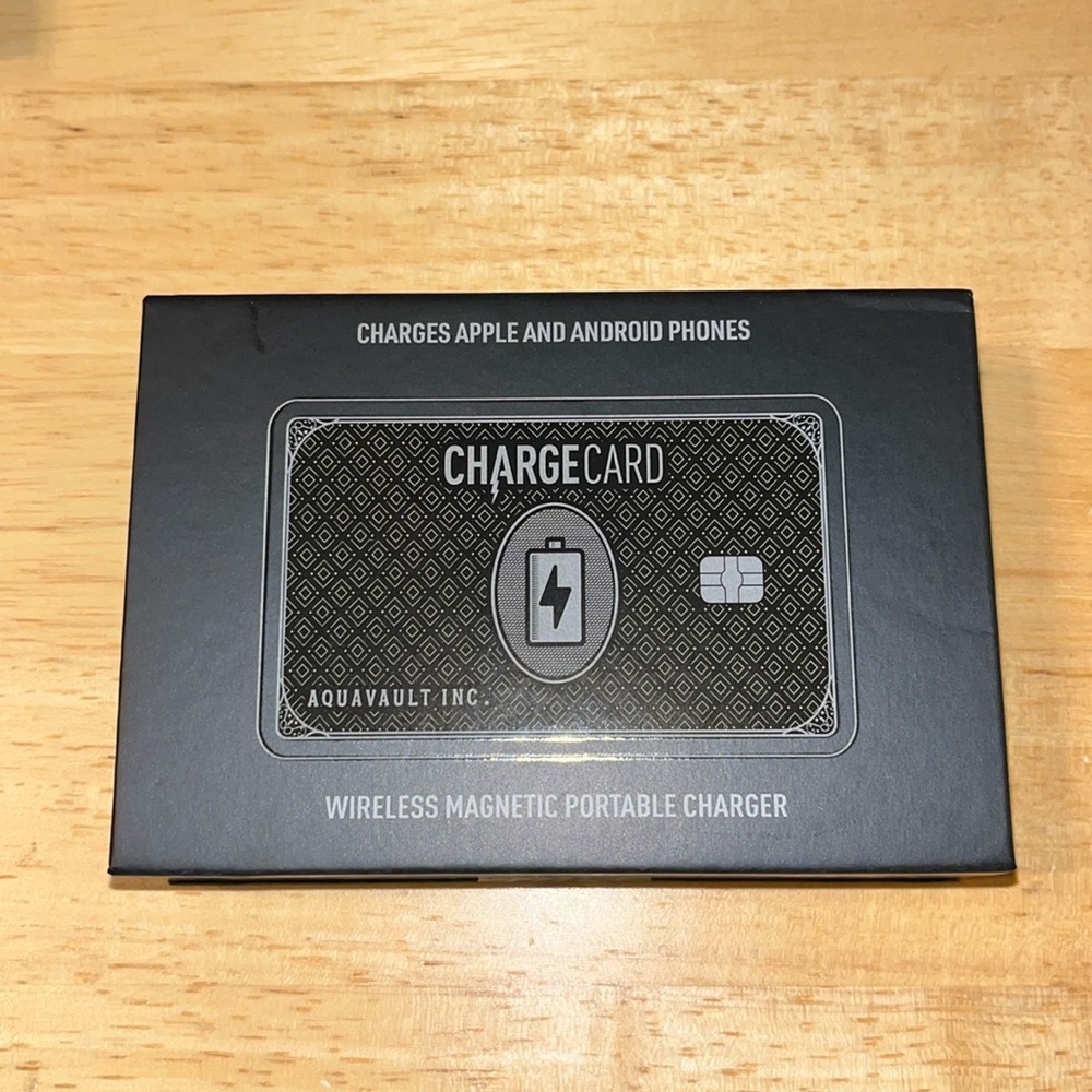 Charge card wireless